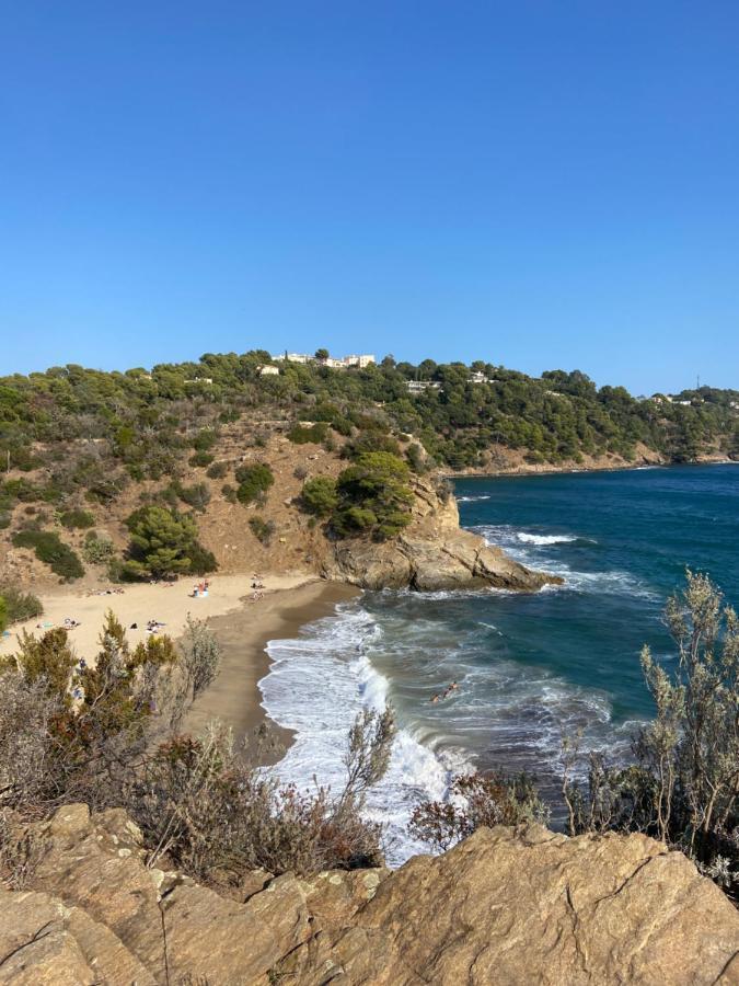 Studio 150 M De Plage Golfe De Saint-Tropez Cavalaire-sur-Mer Exteriör bild